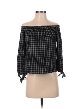 Madewell Plaid Off-the-Shoulder Top (view 1)