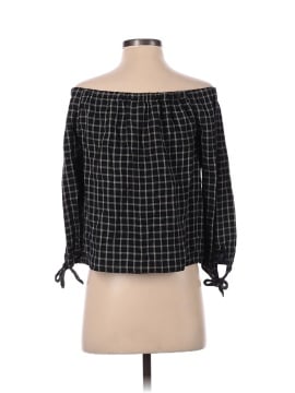 Madewell Plaid Off-the-Shoulder Top (view 2)