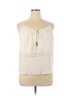 XOXO 100% Polyester Ivory Sleeveless Blouse Size XL - photo 1