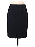 Halogen Solid Black Blue Casual Skirt Size 2 - photo 2