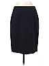 Halogen Solid Black Blue Casual Skirt Size 2 - photo 1