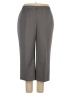 Jones Studio 100% Polyester Solid Gray Casual Pants Size 20 (Plus) - photo 1