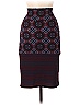 Lularoe Jacquard Argyle Fair Isle Graphic Aztec Or Tribal Print Burgundy Red Casual Skirt Size L - photo 1