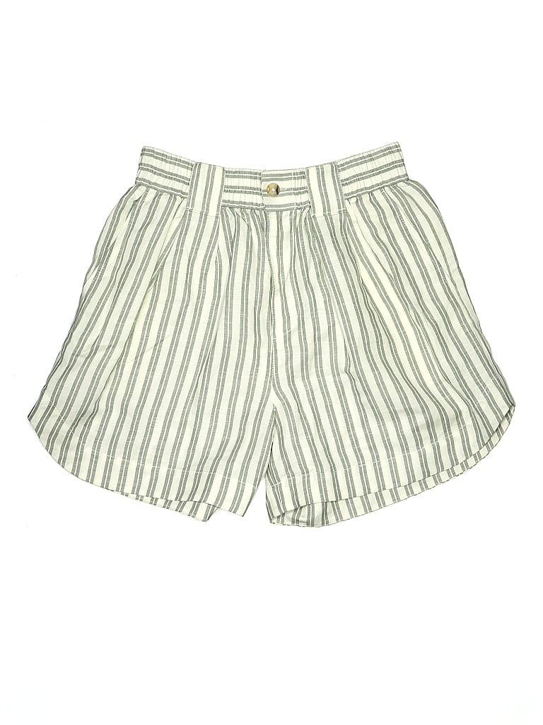 Madewell Stripes Multi Color Gray Shorts Size XXS - 57% off | thredUP