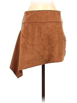 Liberty Garden for Free People Faux Leather Skirt (view 2)