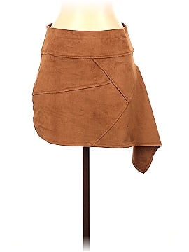 Liberty Garden for Free People Faux Leather Skirt (view 1)