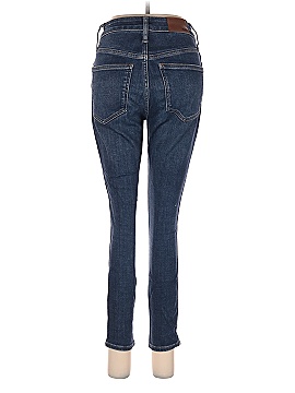 Madewell Petite Curvy High-Rise Skinny Jeans in Cordell Wash: Heatrich Denim Edition (view 2)