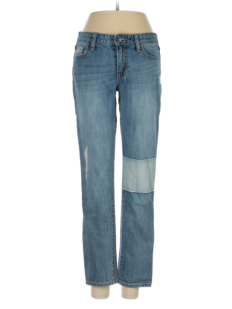 Gap Outlet 100% Cotton Solid Blue Jeans 25 Waist - photo 1