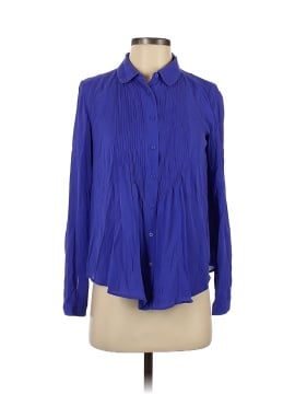 Fossil Long Sleeve Silk Top (view 1)