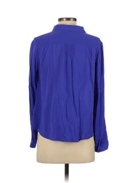 Fossil Long Sleeve Silk Top (view 2)