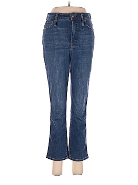 Madewell Petite Curvy Stovepipe Jeans in Leman Wash: TENCEL&trade; Denim Edition (view 1)