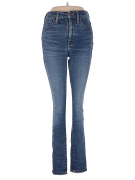 Madewell Curvy High-Rise Skinny Jeans in Lanette Wash (view 1)