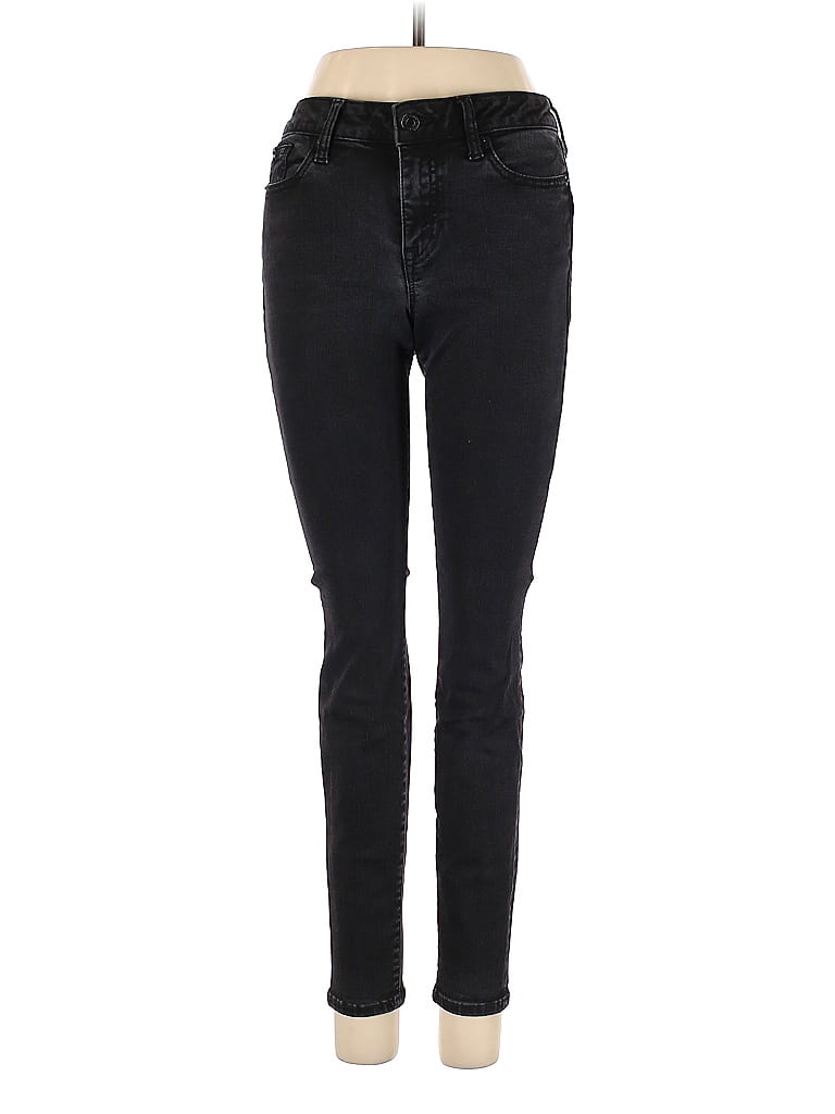 Gap Outlet Solid Black Jeans Size 4 - photo 1