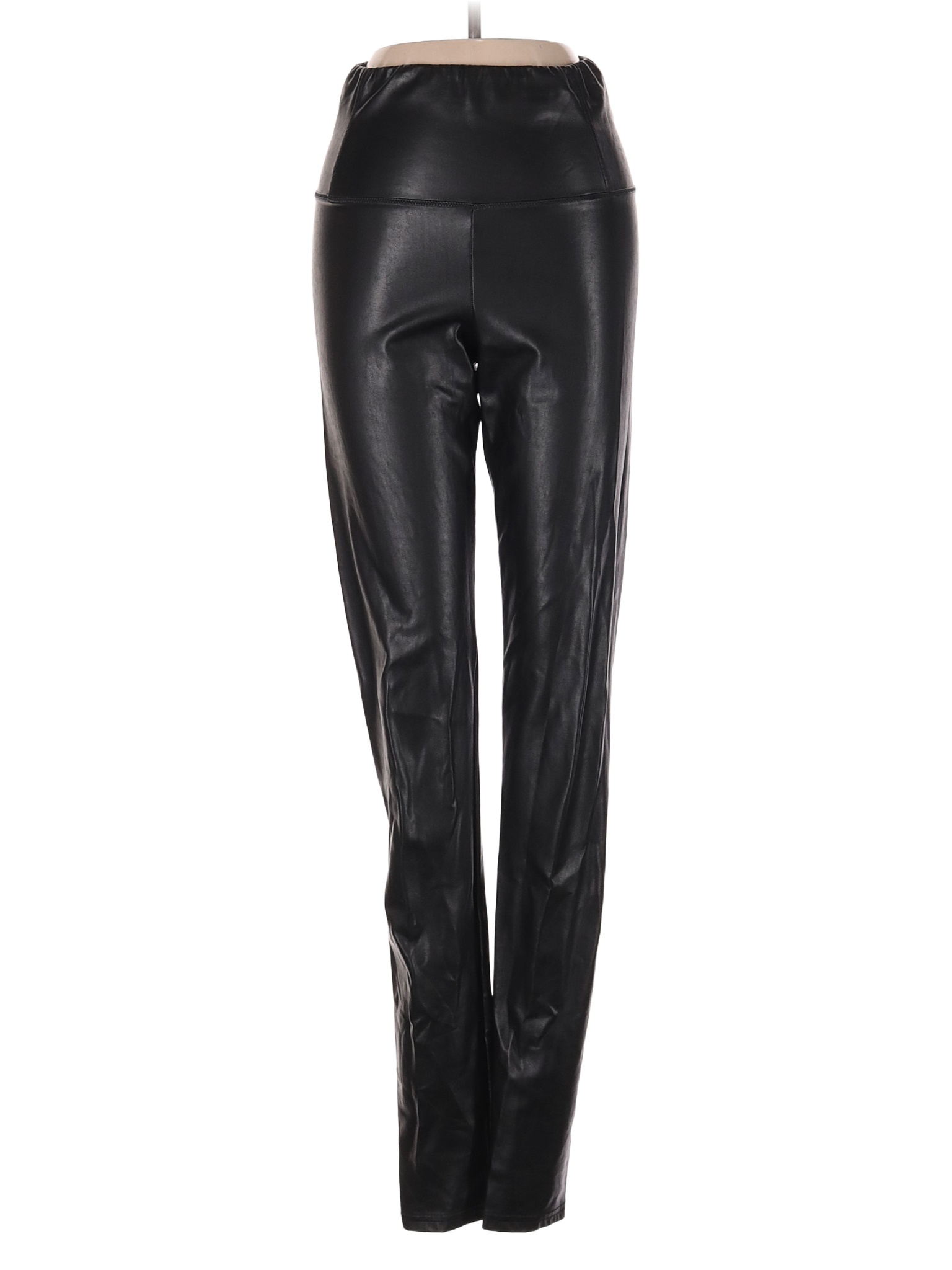 Wilfred Free 100% Polyurethane Black Faux Leather Pants Size S - 82% ...