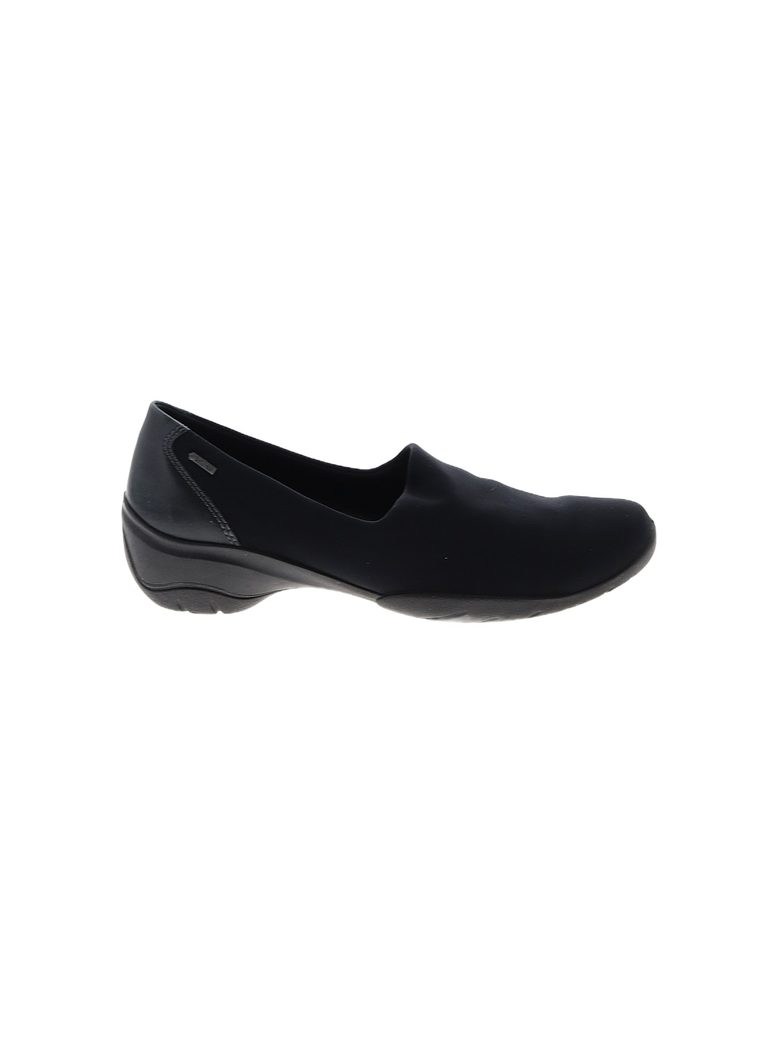 Ecco Solid Black Flats Size 40 (EU) - 69% off | thredUP