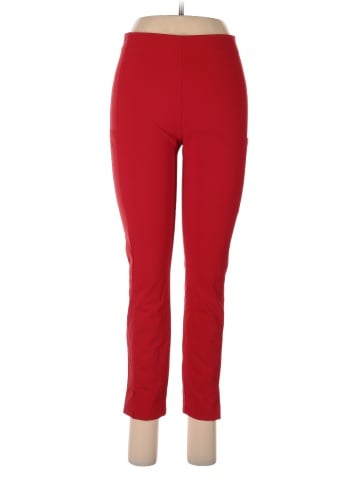 Athleta Solid Red Active Pants Size 6 (Petite) - 75% off