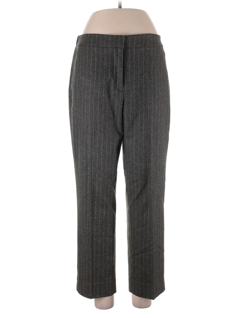 J.Crew Gray Wool Pants Size 10 - 96% off | thredUP