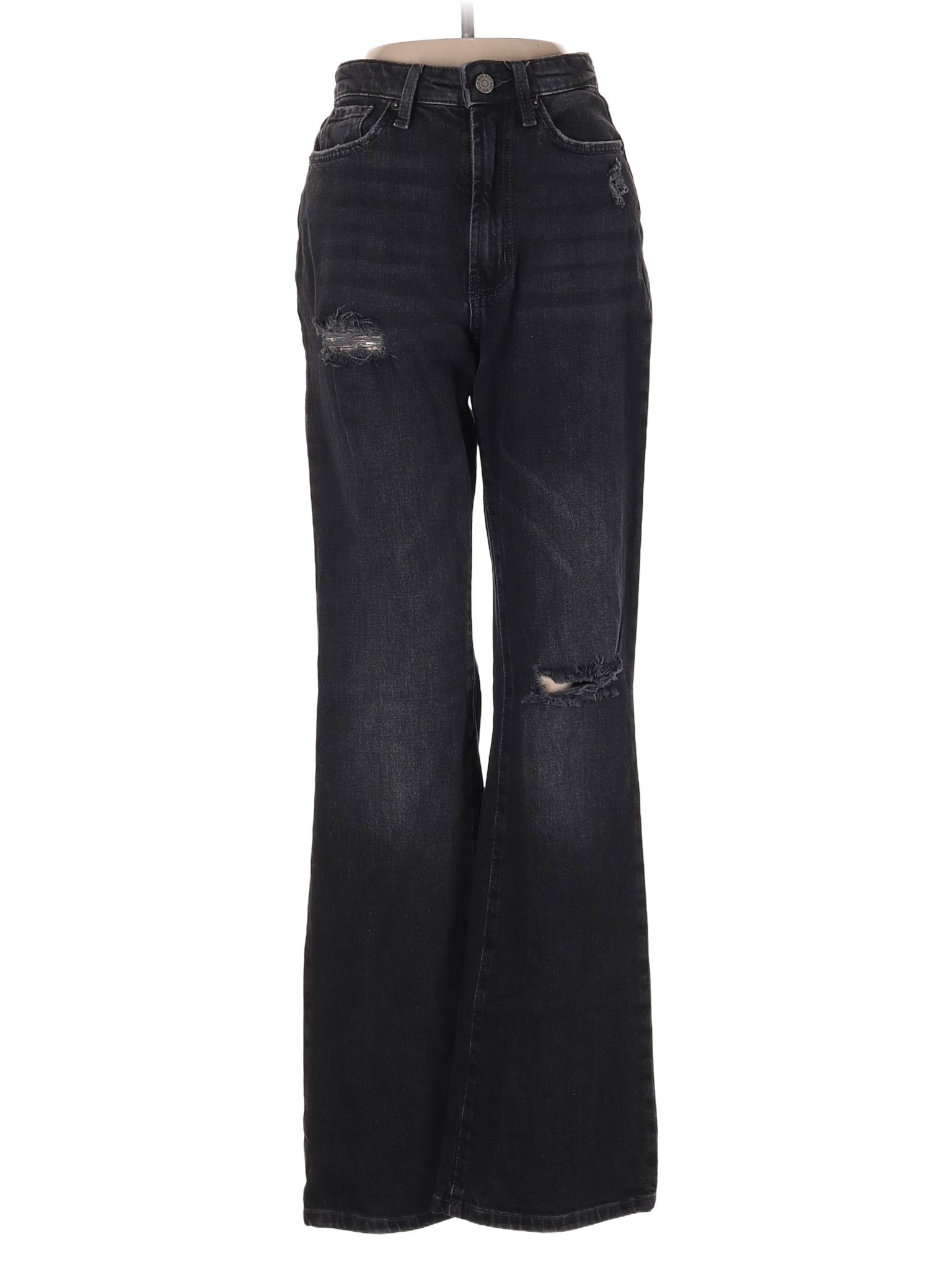BDG Solid Black Jeans 24 Waist 60 off thredUP