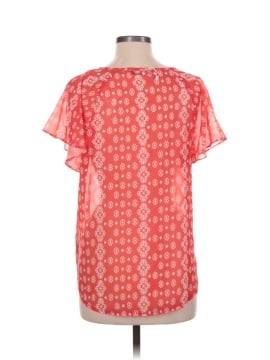 Floral Blooming Short Sleeve Blouse (view 2)