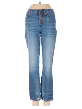Madewell Cali Demi-Boot Jeans in Bess Wash: Button-Front Edition (view 1)