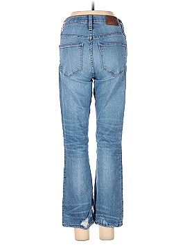Madewell Cali Demi-Boot Jeans in Bess Wash: Button-Front Edition (view 2)