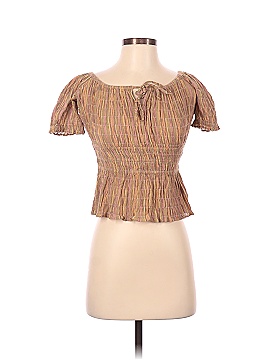 Free People Short Sleeve Blouse (view 1)