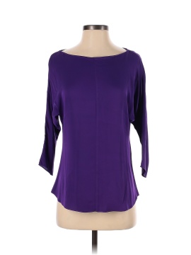 Milly 3/4 Sleeve Silk Top (view 1)