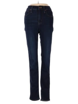 Madewell 10" High-Rise Skinny Jeans in Woodland Wash: TENCEL&trade; Denim Edition (view 1)