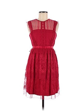 Three Floor Red Tiered Fearless Dress (view 1)