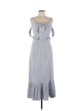 StyleStalker Striped Bella Midi Dress (view 1)