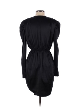 Kendall & Kylie Black Puff Sleeve V-Neck Dress (view 2)