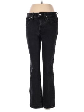 Madewell Tomboy Straight Jeans in Lunar Wash (view 1)