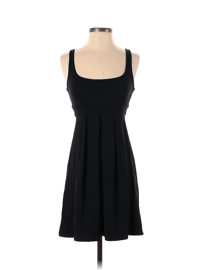 Susana Monaco Solid Black Casual Dress Size XS - photo 1