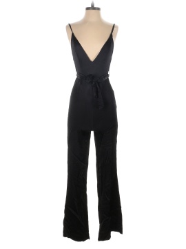 Fame and Partners - hot The Benton Jumpsuit - Black - Size 8