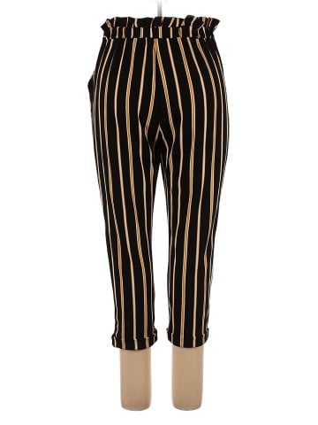 No Boundaries Stripes Multi Color Black Casual Pants Size XXL - 56% off