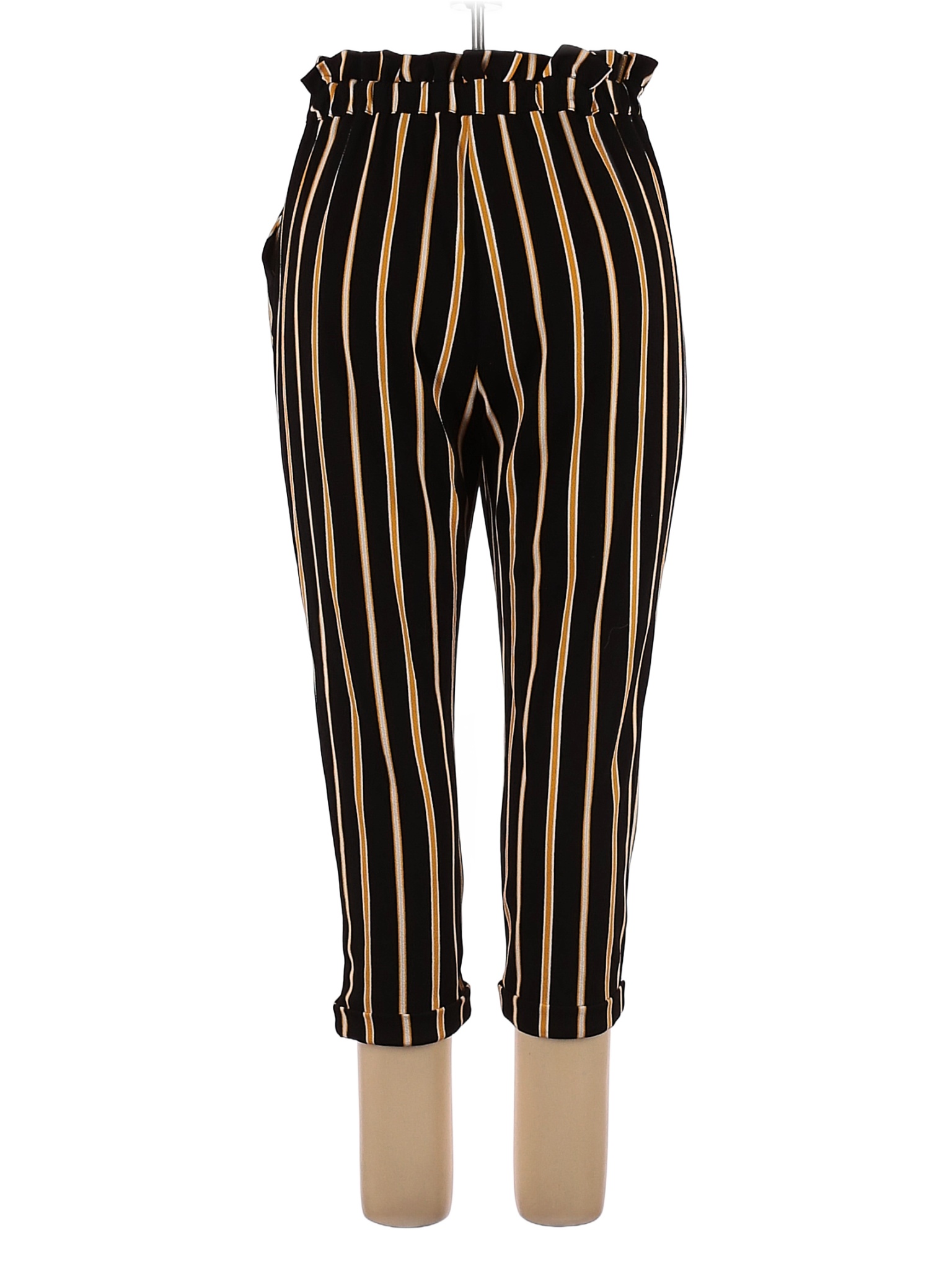 No Boundaries Stripes Multi Color Black Casual Pants Size XXL - 56