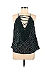 Splendid 100% Polyester Black Sleeveless Blouse Size M - photo 1