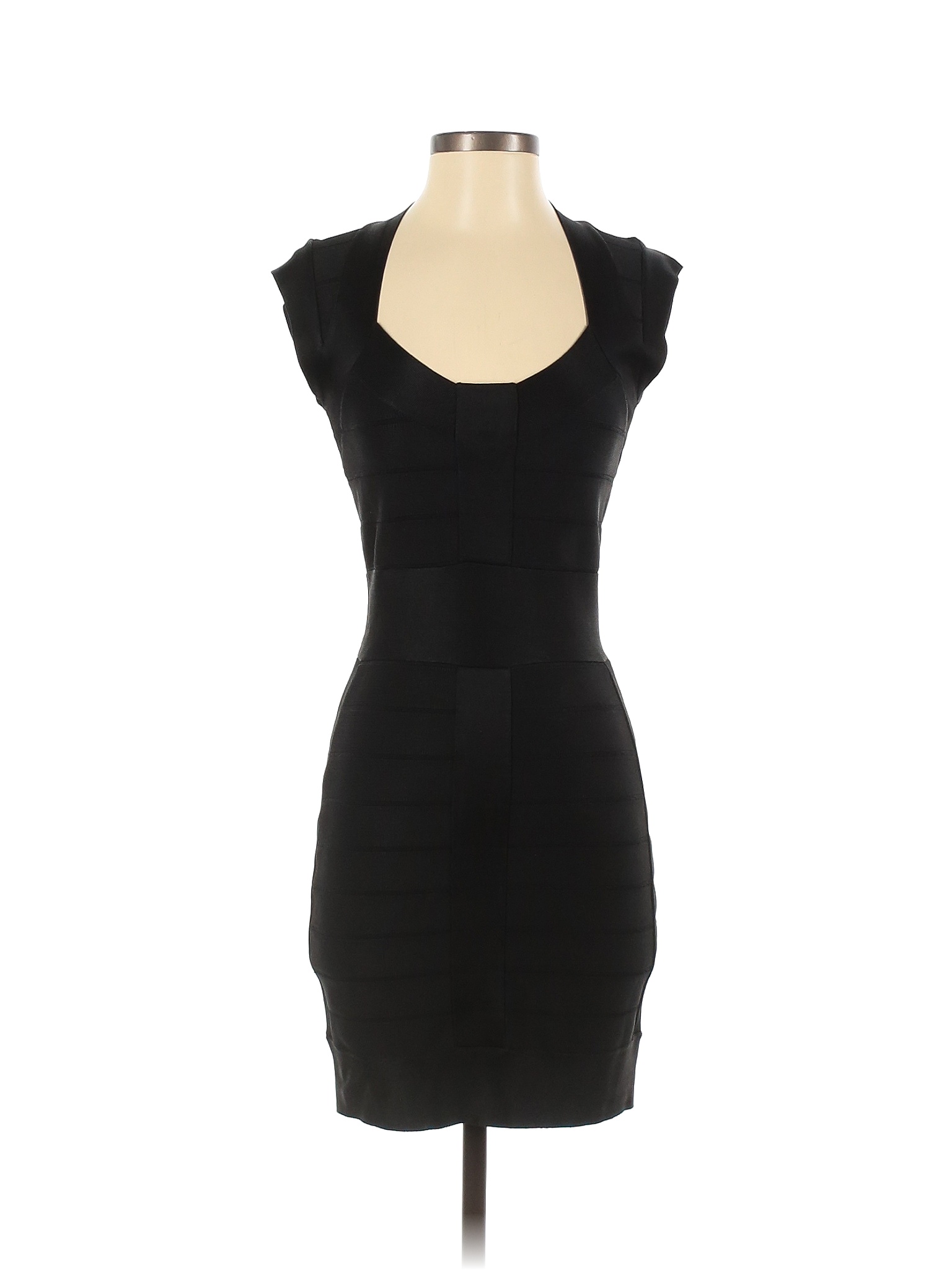 French Connection Solid Black Casual Dress Size 0 85 off thredUP