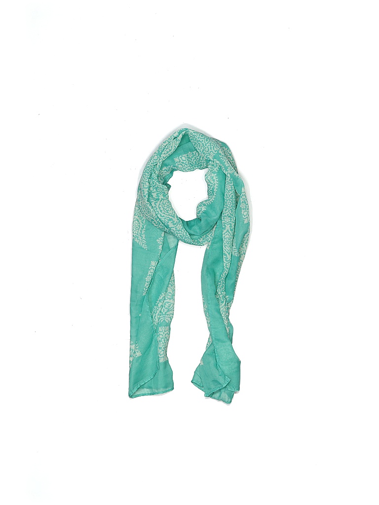 Gap Outlet 100% Polyester Teal Scarf One size - photo 1