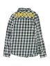 Juniors 100% Cotton Checkered-gingham Argyle Plaid Green Long Sleeve Button-Down Shirt Size 7 (big kids) - photo 2