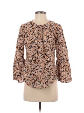 Drake's for J.Crew 3/4 Sleeve Blouse (view 1)