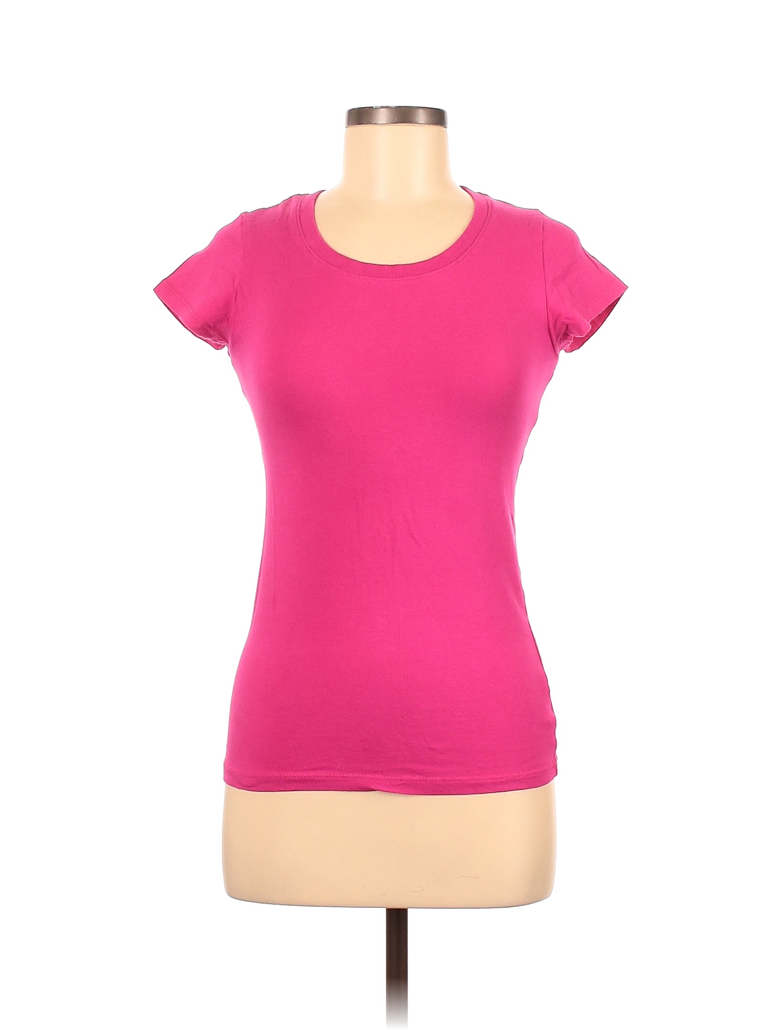 Ambiance Solid Pink Short Sleeve T Shirt Size M 47 Off Thredup