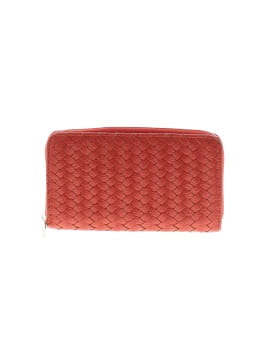 Deux Lux Solid Red Orange Wallet One Size - 67% off