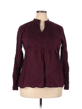 Greater Good Network Long Sleeve Blouse (view 1)