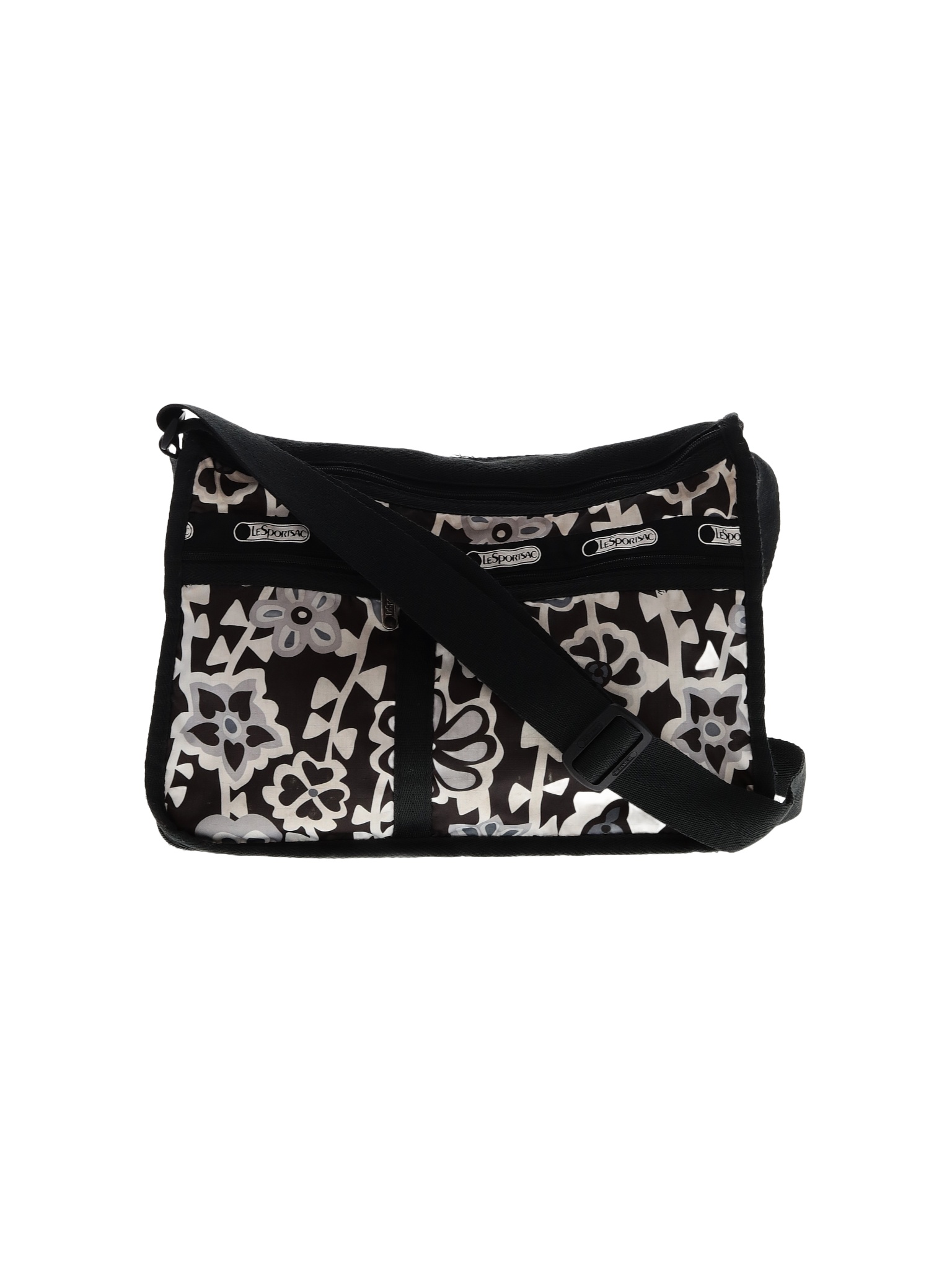 LeSportsac Graphic Multi Color Black Crossbody Bag One Size 69 off