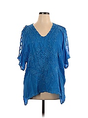 Johnny Was Short Sleeve Blouse