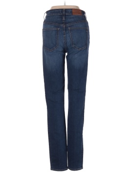 Madewell Tall Curvy High-Rise Skinny Jeans in Moreaux Wash (view 2)