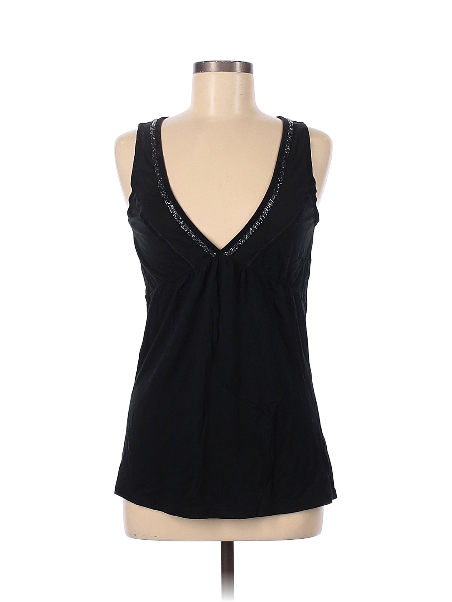 Old Navy Solid Black Sleeveless Top Size L - 47% off | thredUP