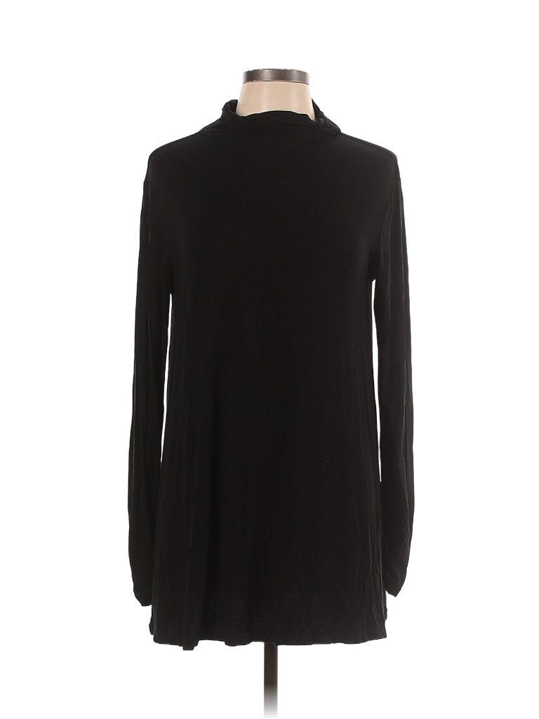 Sophie Max Solid Black Long Sleeve Top Size L - 75% off | thredUP