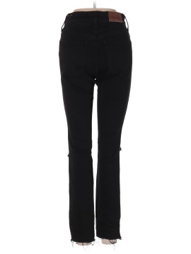 Madewell 10" High-Rise Skinny Jeans in Black Sea (view 2)